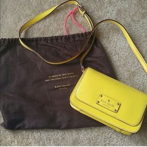 Yellow Kate Spade Crossbody